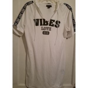 Vibes Love Hoodie Dress